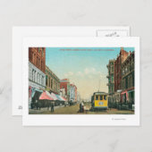 Nordansicht der 5th Street von der F Street Postkarte (Vorne/Hinten)