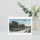 Nordansicht der Bradley Street Postkarte (Stehend Vorderseite)