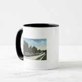 Nordansicht der Bradley Street Tasse (Vorderseite Links)