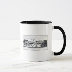 Nordansicht von Arundel-Haus in London Tasse