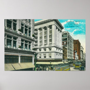 Nordansicht von Broadway von achtem Poster