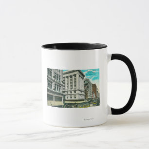 Nordansicht von Broadway von achtem Tasse