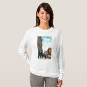 Nordansicht von der ersten Allee T-Shirt (Vorne ganz)