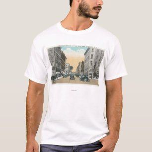 Nordansicht von Washington-Straße vom Gericht T-Shirt