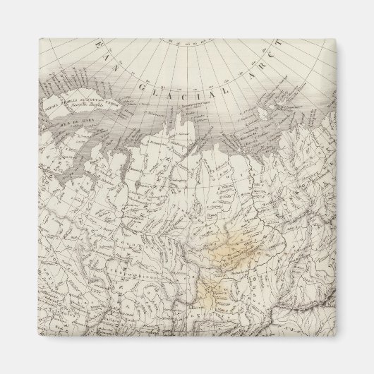 Nordasien Magnet (Vorne)