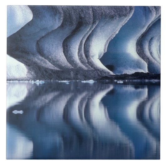 Nordatlantik, Island, Breioamerkurjokull 2 Fliese (Vorderseite)