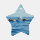 Nordatlantikbottlenose-Wale Keramik Ornament (Rechts)