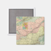 Nordatlantische Häfen Magnet (Vorderseite/Rückseite)