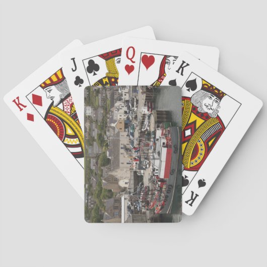 Nordatlantischer Hafen von Stromness Spielkarten (Rückseite)