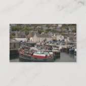 Nordatlantischer Hafen von Stromness Visitenkarte (Rückseite)