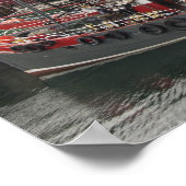 Nordatlantischer Küstenort Stromness Poster (Ecke)