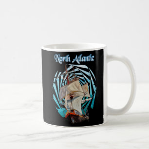 Nordatlantischer Strandspaß Kaffeetasse