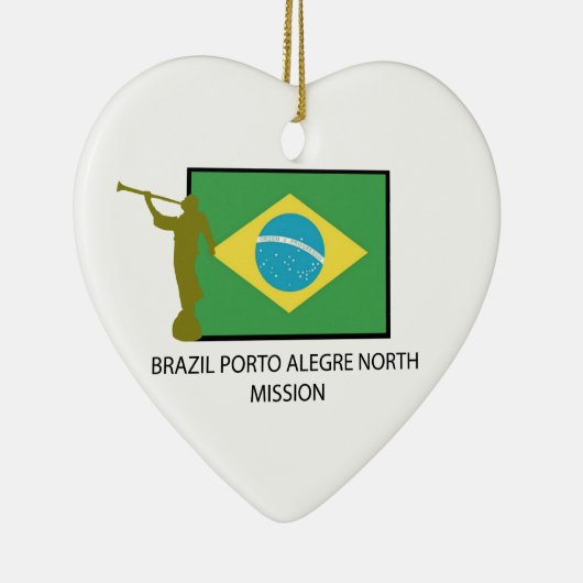 NORDauftrag BRASILIENS PORTO ALEGRE Keramik Ornament (Rechts)