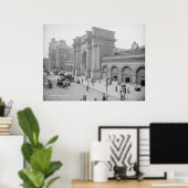 Nordbahnhof Poster (Heimbüro)