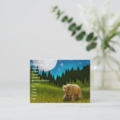 Nordbärn-Visitenkarte Visitenkarte (Stehend Vorderseite)