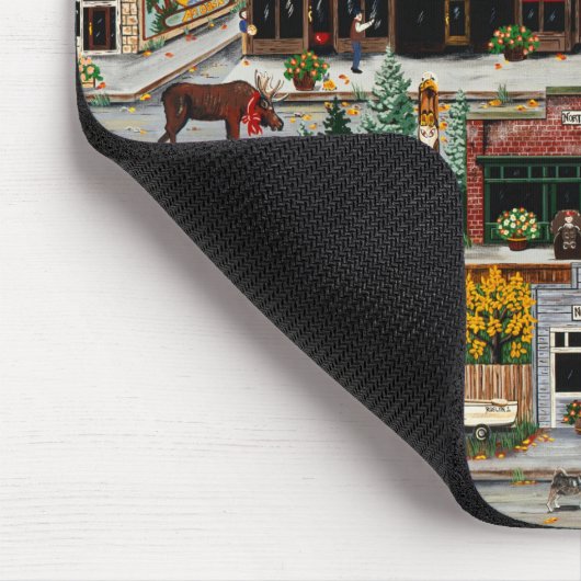 "Nordbelichtung" ~ Roslyn, Washington Mousepad (Ecke)