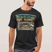 "Nordbelichtung" ~ Roslyn, Washington T-Shirt (Vorderseite)