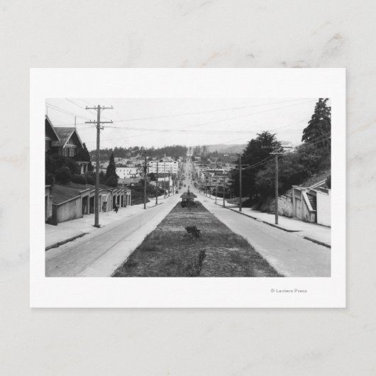 Nordbend, Oregon Town View Foto Postkarte (Vorderseite)