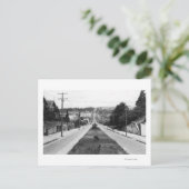 Nordbend, Oregon Town View Foto Postkarte (Stehend Vorderseite)