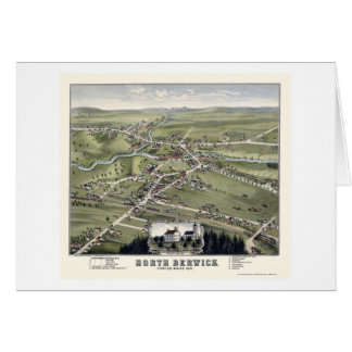 NordBerwick, ICH panoramische Karte - 1877