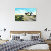 Nordblick auf das Schlachtfeld von Saratoga Leinwanddruck (Insitu (Schlafzimmer))