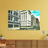 Nordblick auf den Broadway vom Achten aus Leinwanddruck (Insitu (Wohnzimmer))