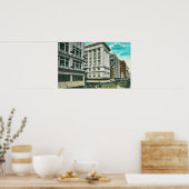 Nordblick auf den Broadway vom Achten aus Poster (Küche)