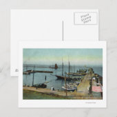 Nordblick vom Osthafen Postkarte (Vorne/Hinten)