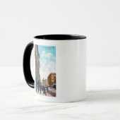 Nordblick von der ersten Straße Tasse (Vorderseite Links)
