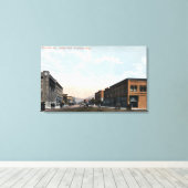 Nordblick von der Wenatchee Avenue Leinwanddruck (Insitu (Holzboden))