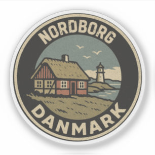 Nordborg, Dänemark Danmark Aufkleber