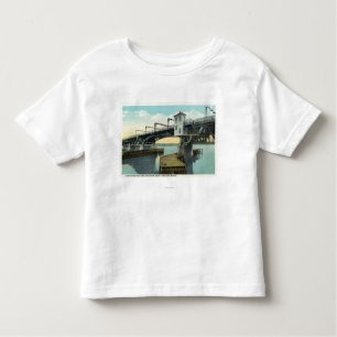 Nordbrücke, die Lewiston anschließen und Kleinkind T-shirt