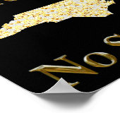 NORDCAROLINA SOZIALE DISTANZIERUNGSSTELLE POSTER (Ecke)