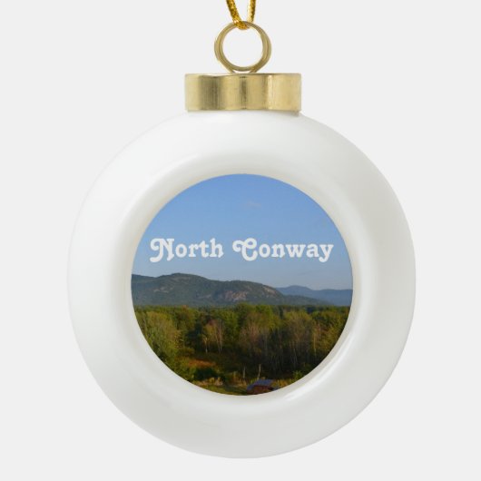 NordConway Keramik Kugel-Ornament (Vorderseite)