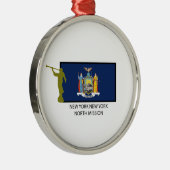 NORDctr NEW YORK NEW YORK AUFTRAG-LDS Ornament Aus Metall (Rechts)