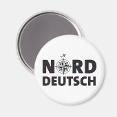 Norddeutsch Magnet (Vorderseite/Rückseite)
