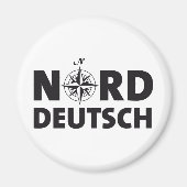 Norddeutsch Magnet (Vorne)