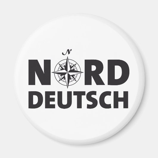 Norddeutsch Magnet (Vorne)
