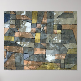 Norddeutsche Stadt : Paul Klee 1930 Poster