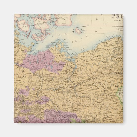 Norddeutscher Bund und Preußen Magnet (Vorne)