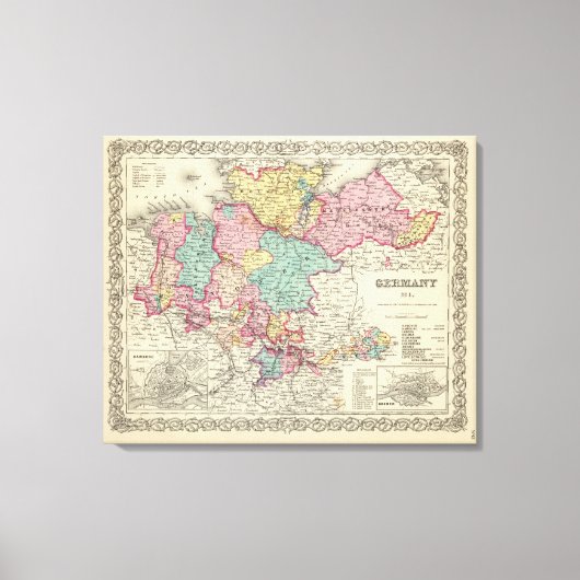 Norddeutschland Leinwanddruck (Vorderseite)