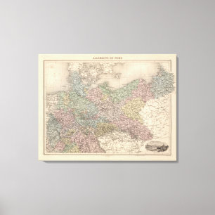 Norddeutschland Leinwanddruck