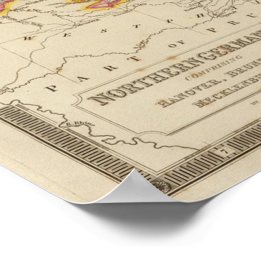 Norddeutschland Poster (Ecke)