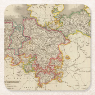 Norddeutschland Rechteckiger Pappuntersetzer