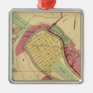 Norddrehen Silbernes Ornament