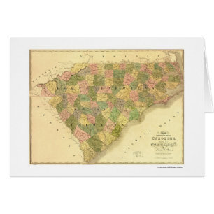 Norden u. South- Carolinakarte 1839