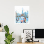 Nordend-Poster Poster (Heimbüro)