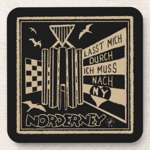 Norderney Getränkeuntersetzer