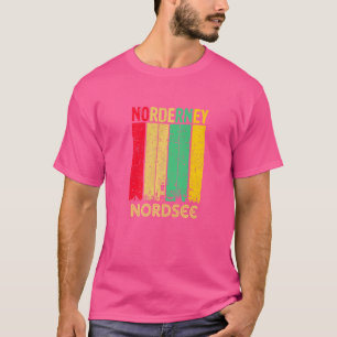 Norderney Nordsee Skyline für Touristen und Backgr T-Shirt