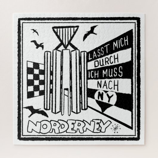 Norderney Puzzle (Vertikal)